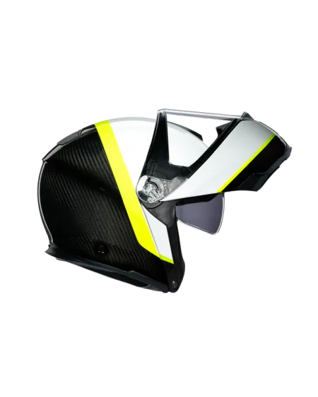 AGV SPORTMODULAR RAY CARBON/WHITE/YELLOW M