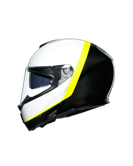 AGV SPORTMODULAR RAY CARBON/WHITE/YELLOW S