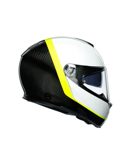 AGV SPORTMODULAR RAY CARBON/WHITE/YELLOW S