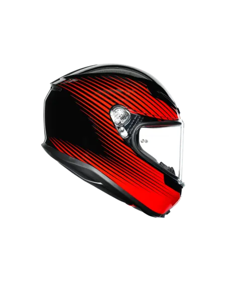 AGV K6 RUSH BLACK/RED L