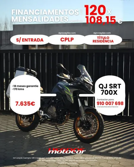 QJ 700 SRT 700 X SEMINOVA