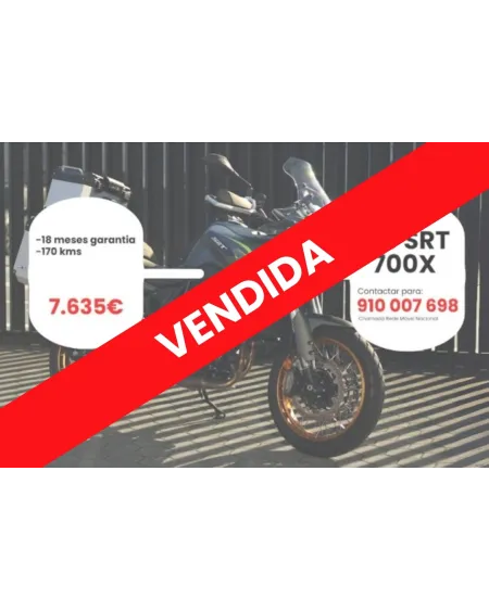 QJ 700 SRT 700 X SEMINOVA